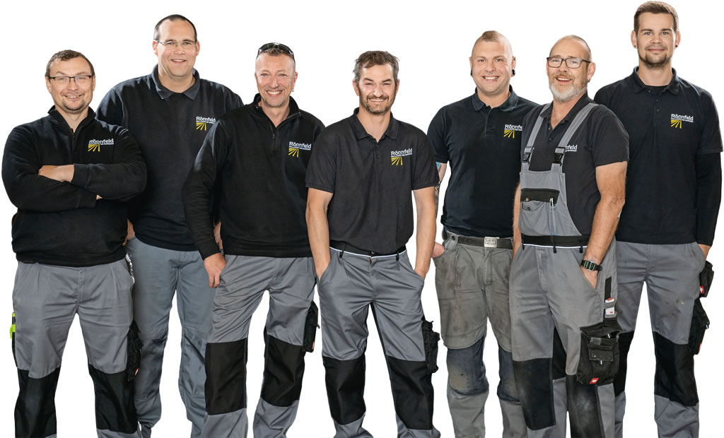 Das Rönnfeld Monteur-Team